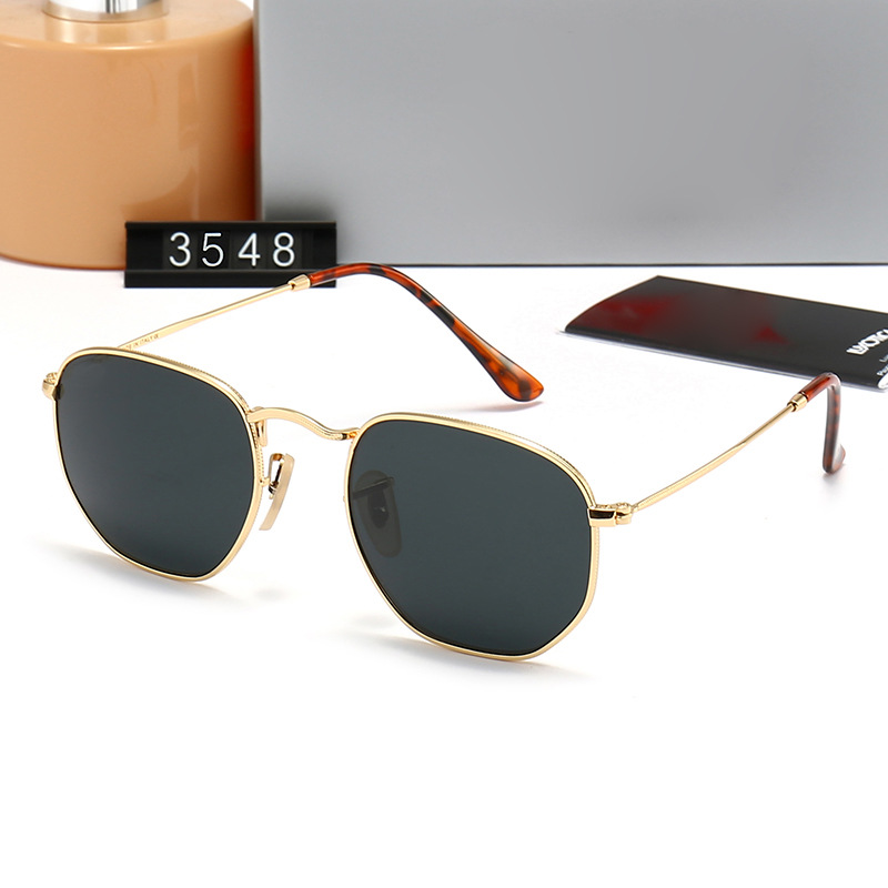新款时尚玻璃太阳镜 时尚潮流休闲墨镜 旅游度假太阳眼镜3548