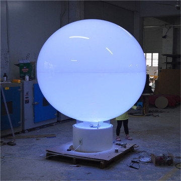 按需定制亚克力发光球大型吹塑圆球异形道具有机玻璃大型装饰球