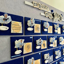 幼儿园环创视听主题墙面走廊教室一对一倾听互动留言墙区角区域投