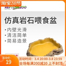 新派宠物爬宠水盆爬虫食盆蜥蜴陆龟角蛙守宫鬃师造景用品