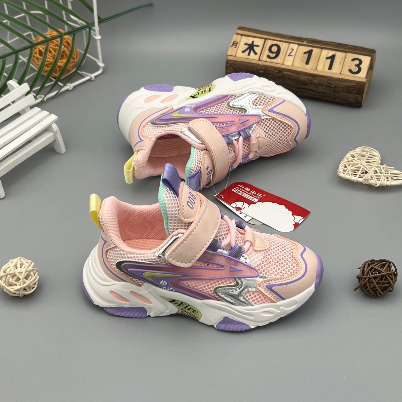 童鞋男女童运动鞋春秋款网面鞋软底儿童鞋子透气网鞋学生休闲鞋