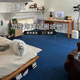 地毯大面积办公室整铺满铺地垫水泥地毛坯房直接铺防火阻燃静音