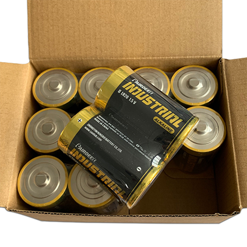 供应pairdeer双鹿1号d型碱性电池lr20大号电池 数控机床煤气灶用