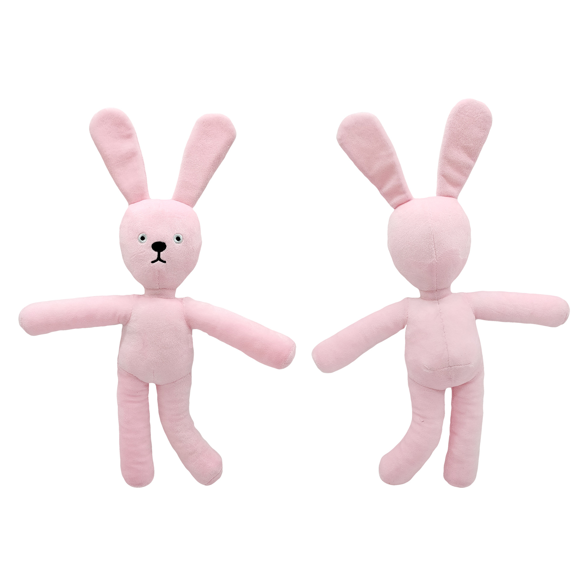 跨境新品可爱毛绒长脚兔子玩偶婴儿玩具 安抚兔 厂家 来图来样