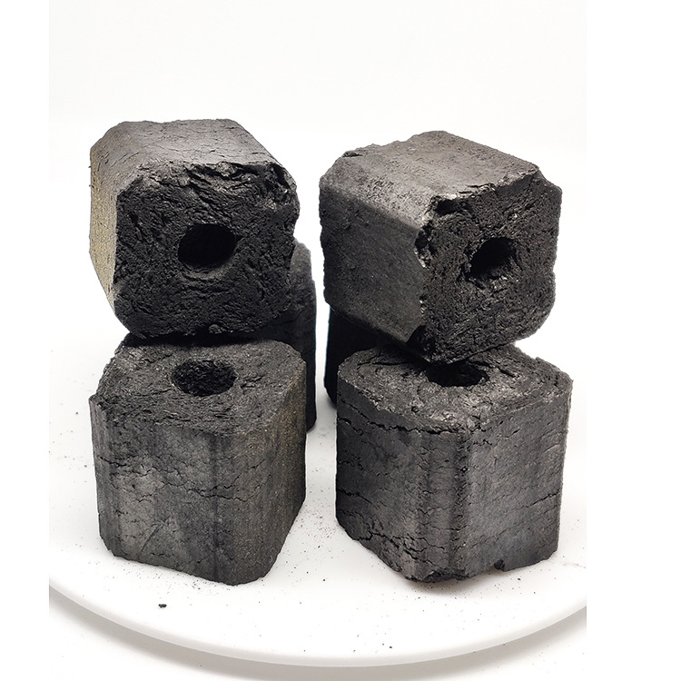 竹炭水烟碳土窑碳尺寸38x37x30mm 适用咖啡厅酒店宾馆ktv水烟炭