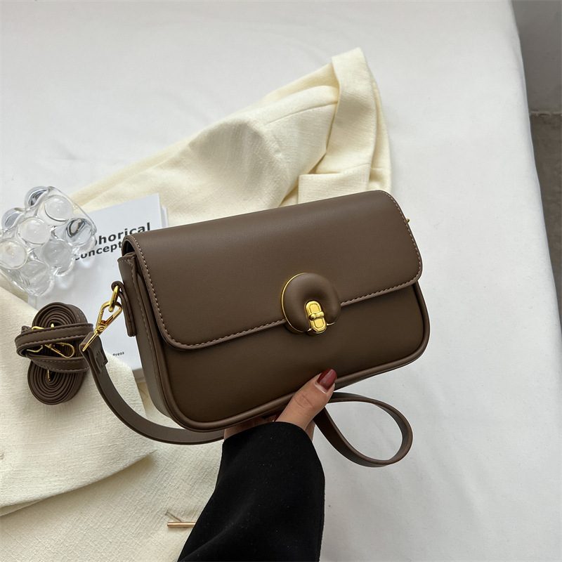 Underarm Bag 2022 New Women's Autumn and Winter NIS Versatile Texture Shoulder Messenger Bag Special-Interest Design Retro Women's Bag