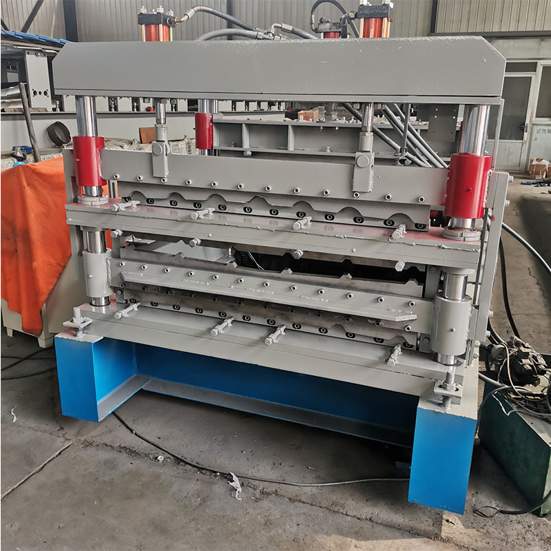 不锈钢压瓦机铝板多型全自动压瓦设备加宽三层彩钢琉璃瓦压瓦机