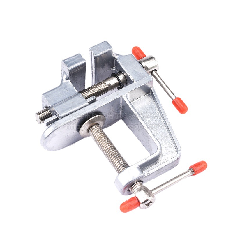 迷你台钳 桌虎钳 小型台虎钳 台钳 铝合金小台钳 虎口钳diy工具