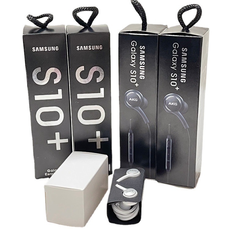 适用三星akg耳机s10手机耳机s8 s9线控入耳式重低音带麦耳机ig955