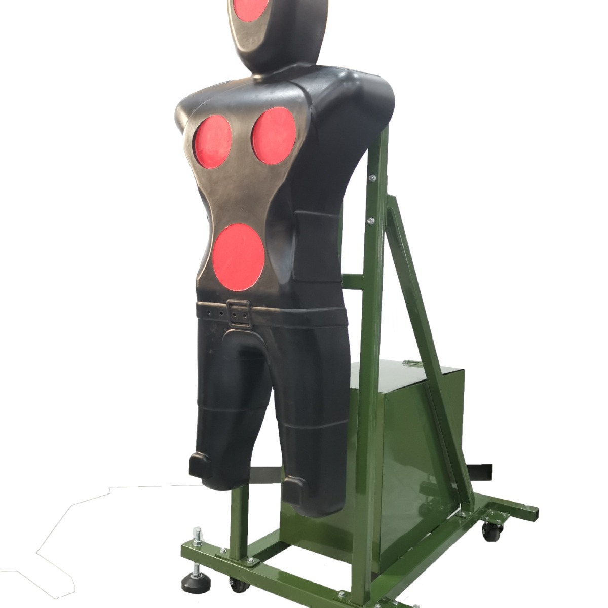 新款刺杀人形靶橡胶人形刺杀训练假人训练人形阻尼红点训练靶桩