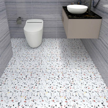 地板贴自粘卫生间浴室地贴厕所厨房瓷砖贴纸装饰防水防滑加厚耐磨