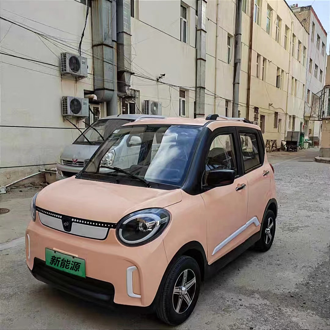 家用成人新能源油电两用老头乐全封闭接娃电动四轮代步车