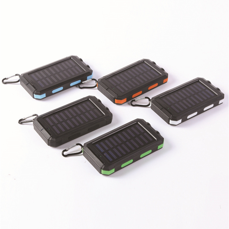 Wholesale Foreign Trade Outdoor Waterproof Solar Charge Pal 20000mah Large Capacity Cross-Border Compass Mobile Power Supply