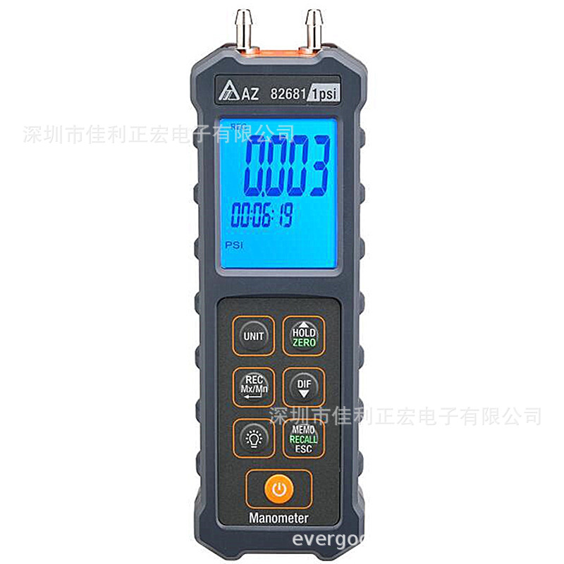 衡欣az82681系列数字压力计空气压力表微压计压差表-阿里巴巴