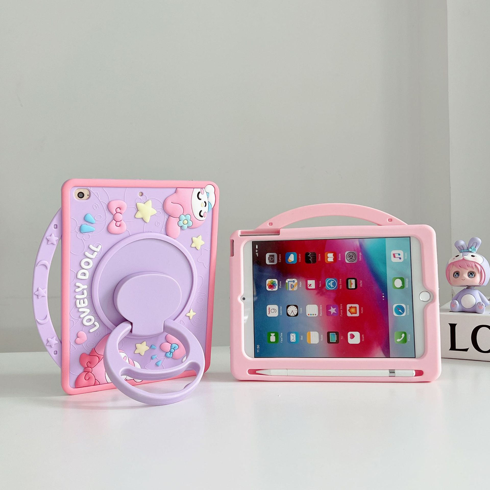 手提笔槽适用24ipad10.9华为11.5s荣耀9平板mini67小米7P三星 A9p