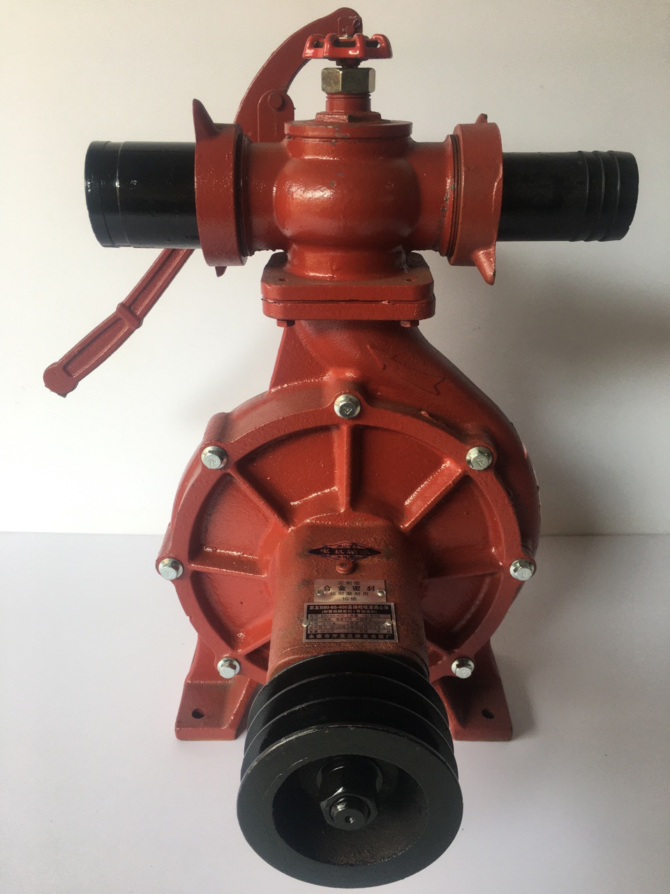 (特大4寸)农友b100-80-400手压喷灌离心泵水泵高扬程138m高压泵