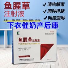 鱼腥草注射液产后消炎消肿排脓乳房炎清热解毒肺通痈肿乳痛淋浊兽