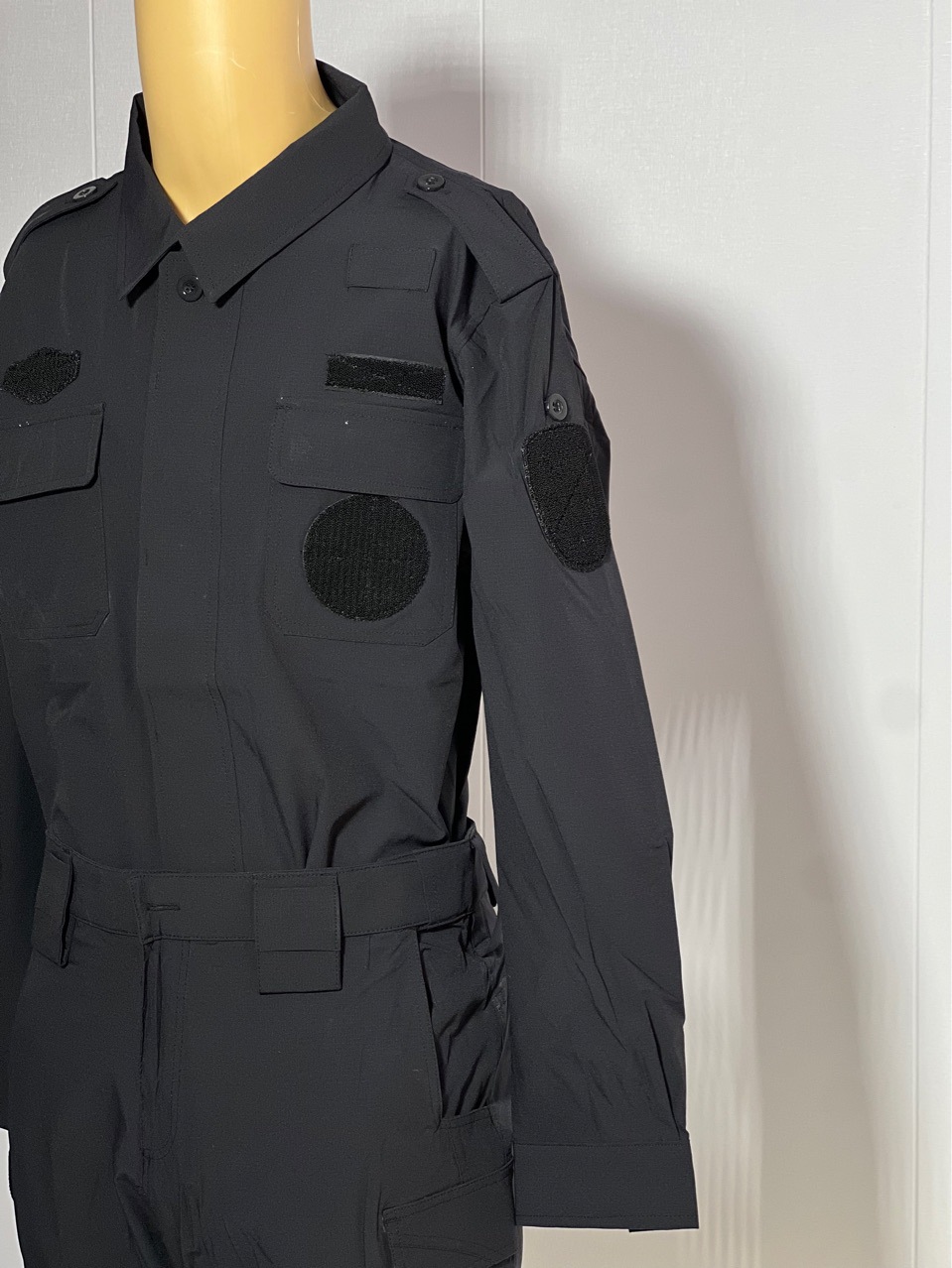 新款99速干战训服春秋速干弹力面料执勤服保安服套装-阿里巴巴