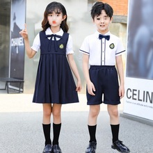 幼儿园园服春装小学生英伦风班校服儿童合唱朗诵比赛演出服毕业照