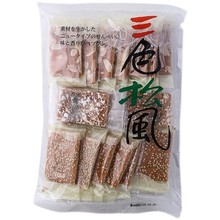 特惠 日本进口池重卡昵诗三色松风薄脆米饼芝麻生姜脆饼干90g