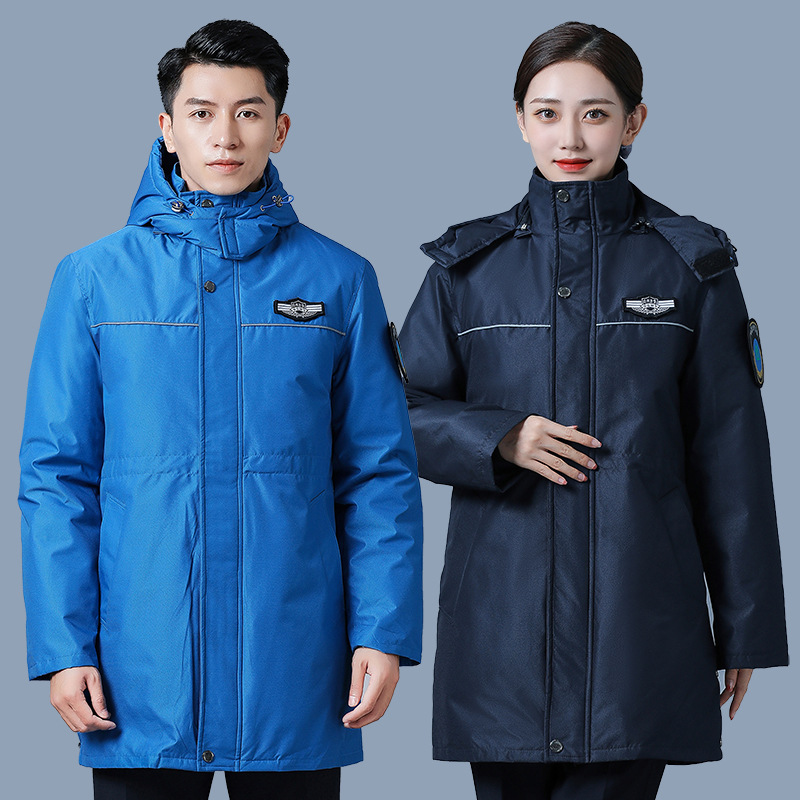 120急救服冬季棉衣 社区片医工作服公共卫生服装医生护士值班棉服