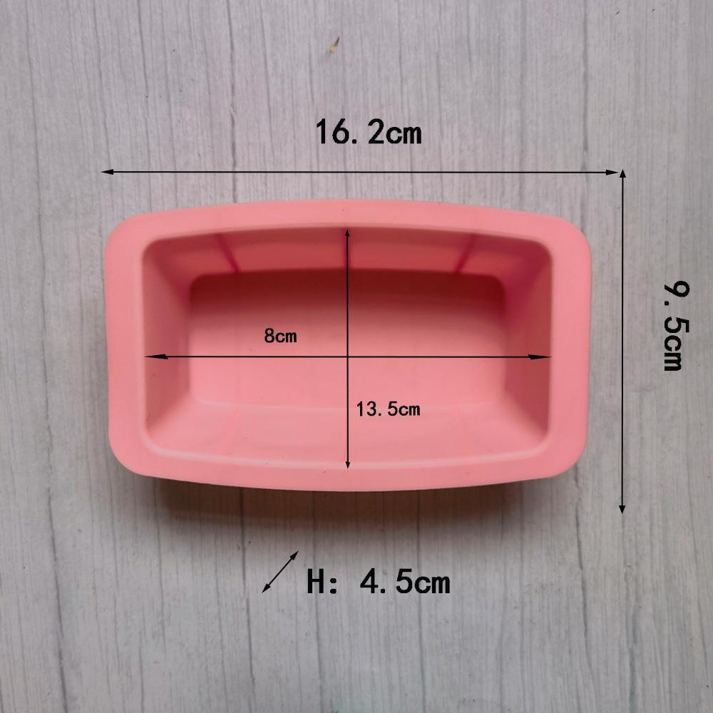 Small Toast Cake Mold 381 Cookie Cutter Cake Mold Ice Cream Candy Silicone Mold Specific 96 Soap Mold