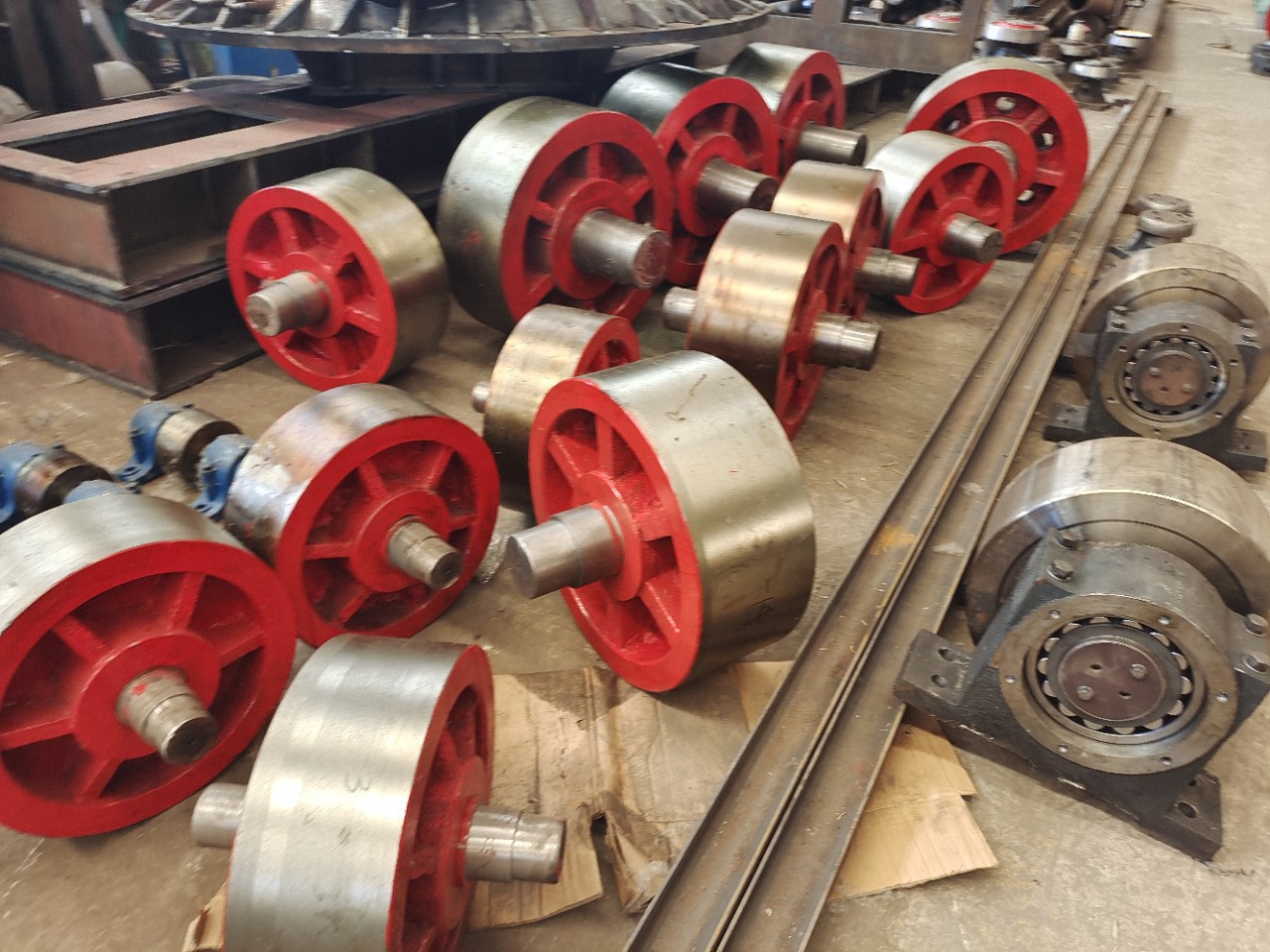 烘干机托轮,干燥窑拖轮,回转窑冷却机配件