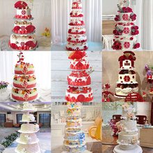 先卓多层高层架构梦幻婚礼订婚祝寿周岁开业网红蛋糕模型