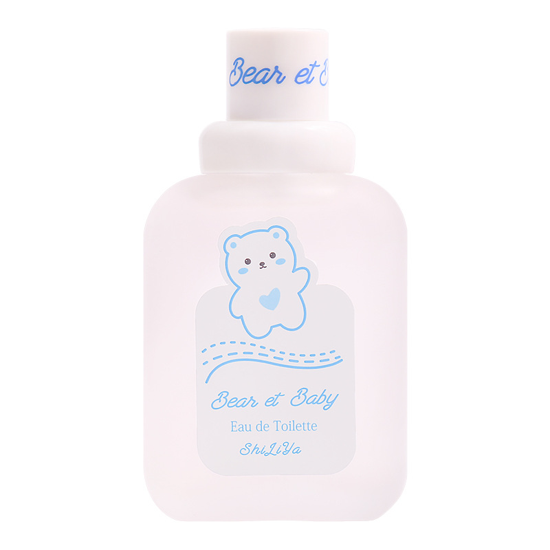 Baby Bear Perfume Baby Milk Fragrance Lasting Fragrance Peach Fruit Fragrance Student Natural Fresh Alight Fragrance Male and Female