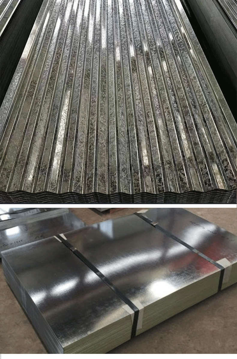 天津屋面镀铝锌钢板 高锌层镀铝锌开平板 az120无耐指纹镀铝锌板