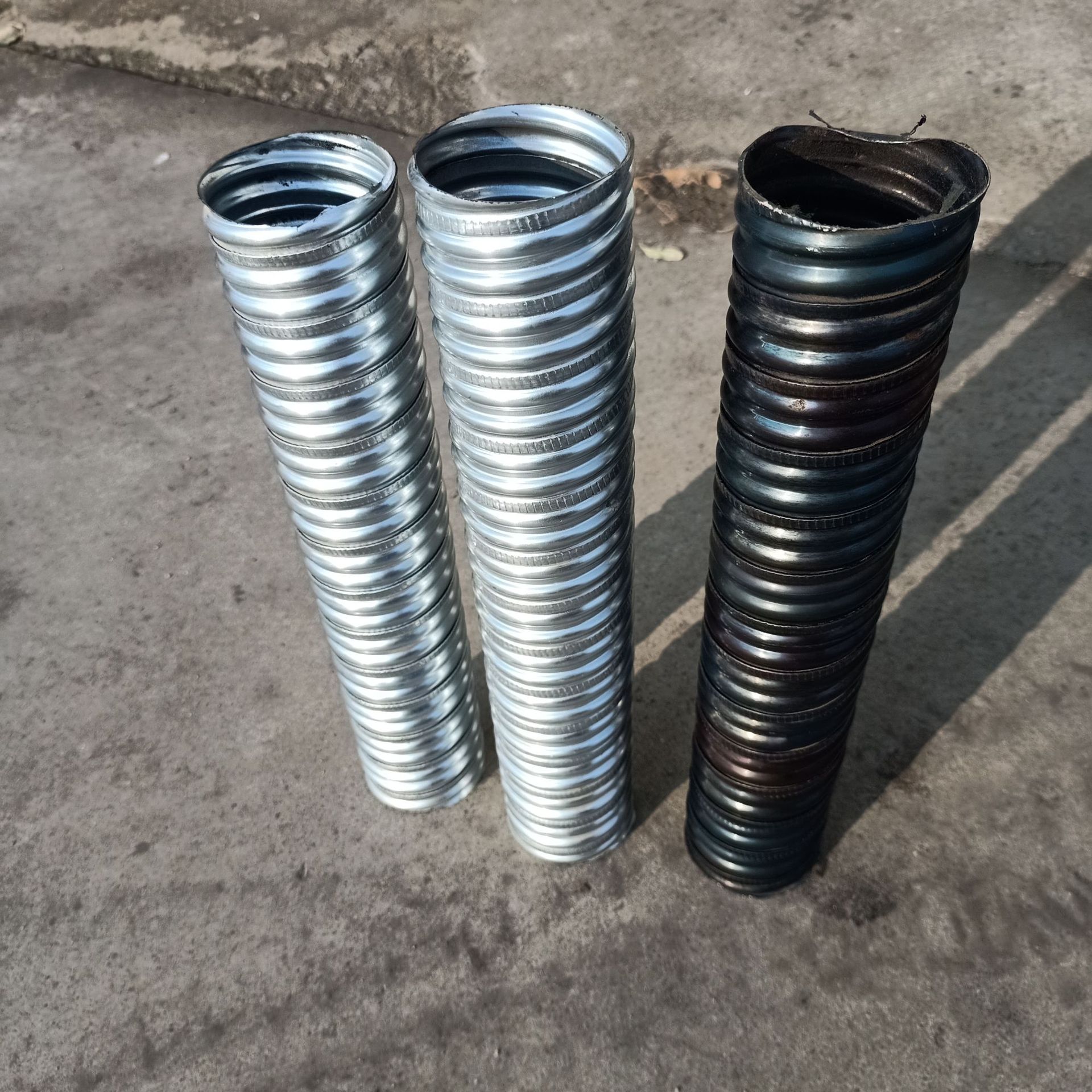 桥梁预应力波纹管扁管金属镀锌波纹管55 56 65 67 70 75 80 85 90