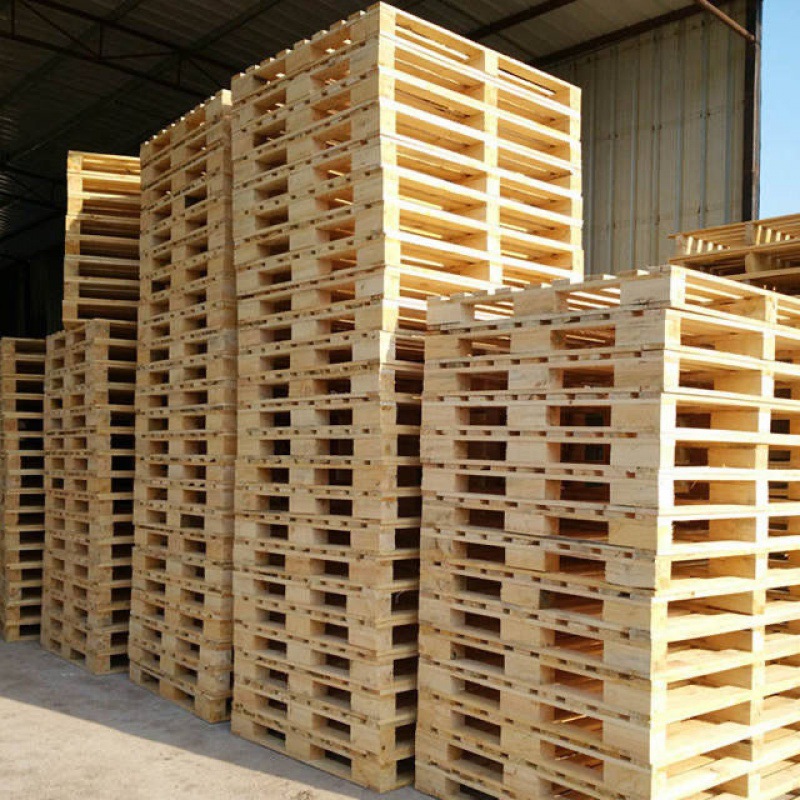 木托盘批发实木车托盘仓库物流木头托盘垫仓卡板栈板胶合板免熏蒸