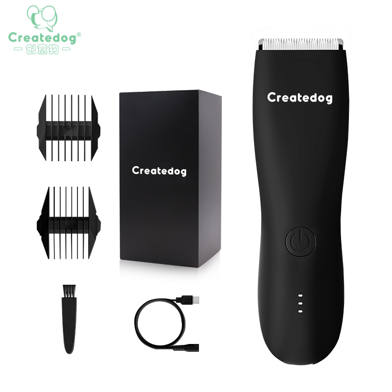 Cross-Border New Arrival Amazon Body Hair Trimmer Hair Clipper Pubic Hair Electric Whole Body Waterproof Men's Shaver Private Parts