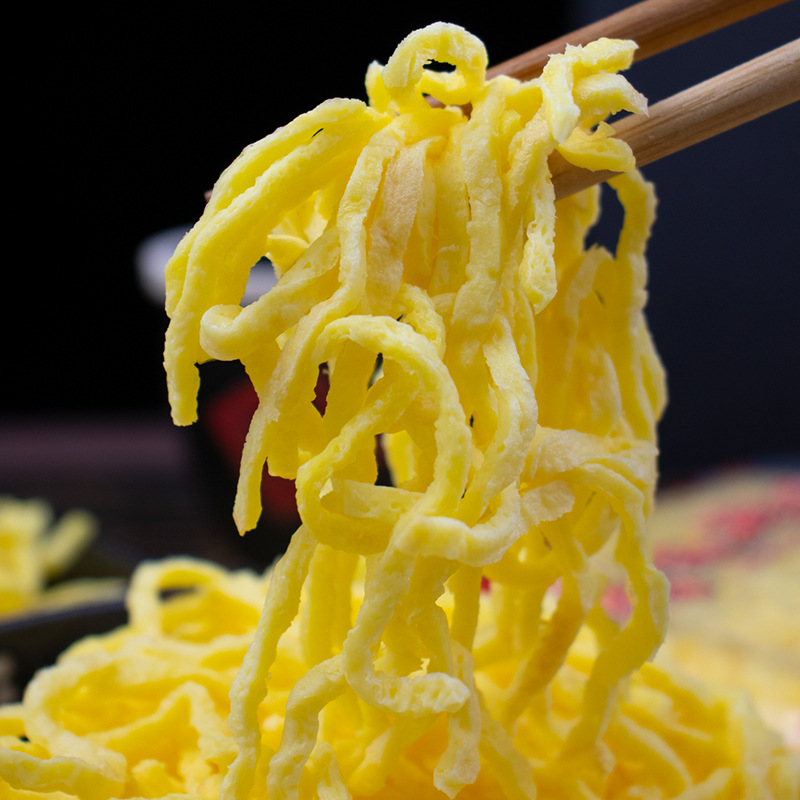 金翼冷冻鸡蛋丝200g日式寿司食材锦丝蛋丝鳗鱼饭馄饨汤火锅蛋皮丝