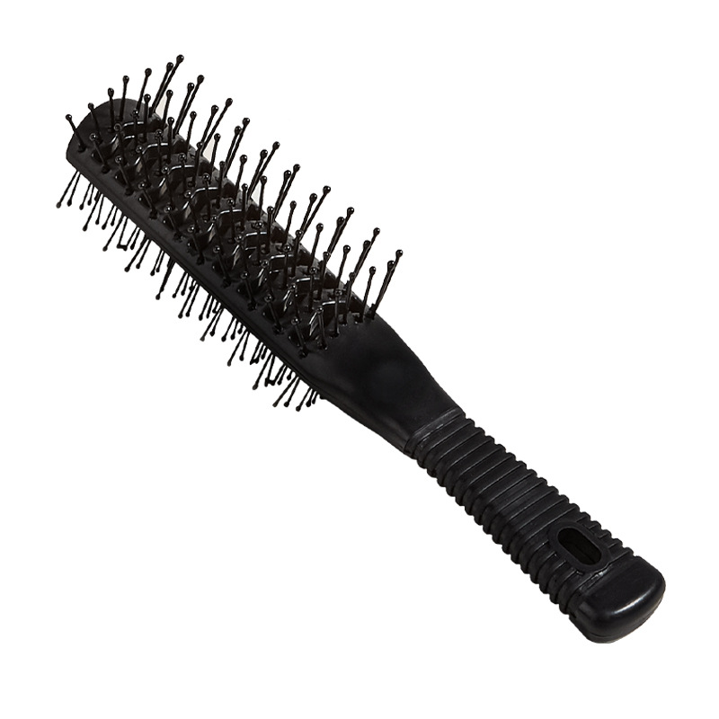 Barber Shop Ribs Hair Curling Comb Household Massage Comb Fluffy Hair Curler Household Tangle Teezer Retro Styling Comb