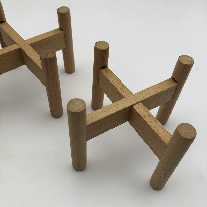 花盆架实木落地架子工艺品木架四角架展示架绿萝室内木花架木制品