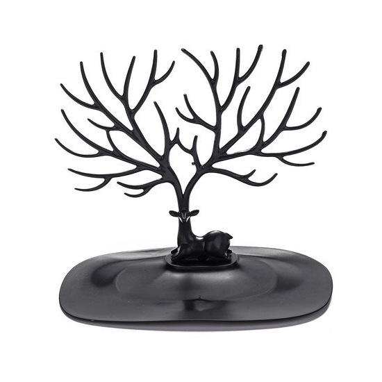 Antlers Tree-Shaped Creative Necklace Jewelry Display Stand Earring Rack Bracelet Bracelet Jewelry Storage Display Rack Boxed