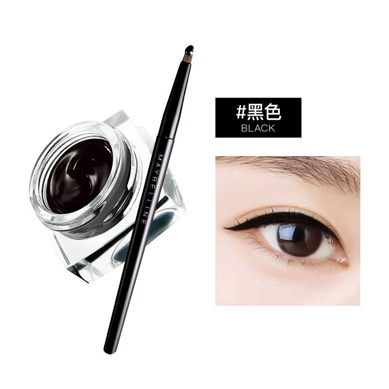 美宝莲持久魅影眼线膏01#黑色2.5g