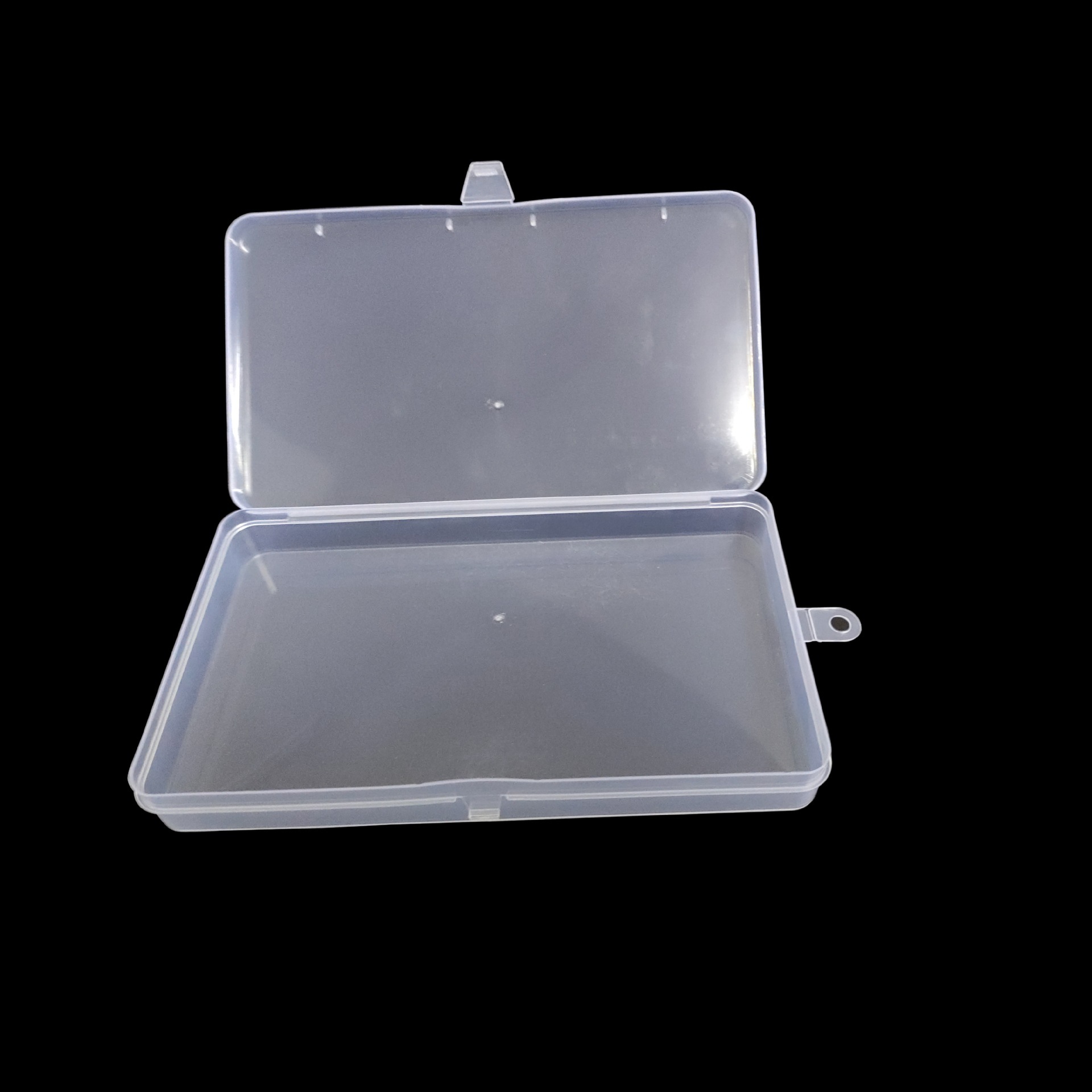 塑料盒子跨境通用一次性pp口罩包装盒透明收纳盒子工厂现货批发