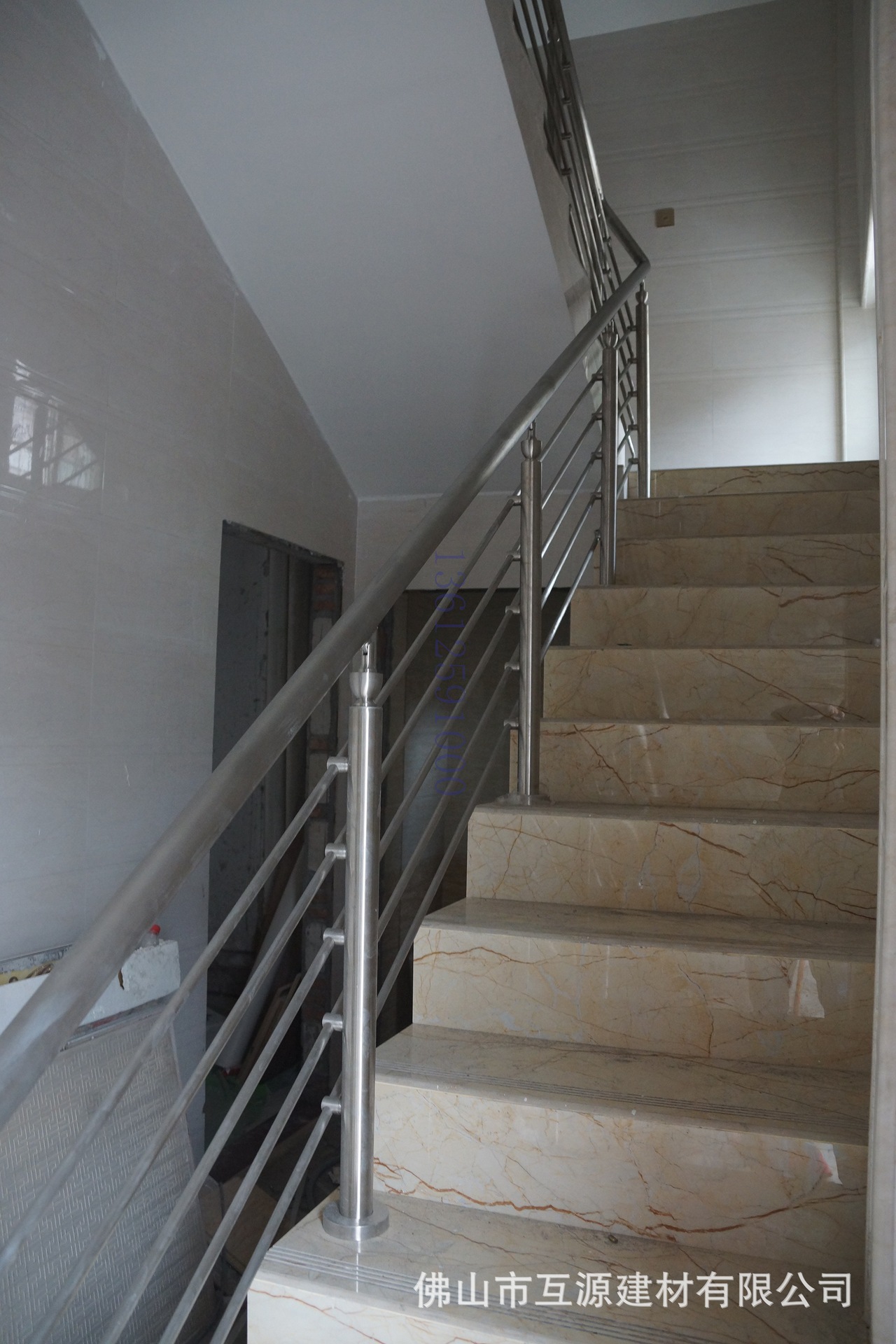 宾馆办公写字楼玻璃幕墙餐厅走廊大堂楼梯不锈钢拉杆扶手护栏出口