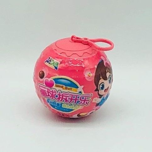 雅尚食品玩明糖盲球拆开乐奇趣玩具蛋拼装公主芭比娃娃果仁巧克力