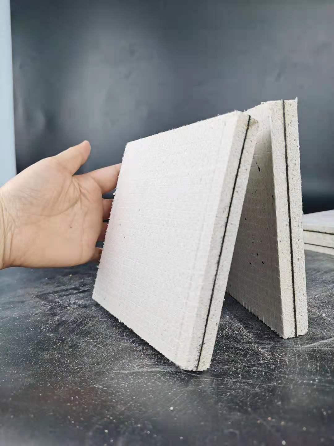 隔音板16mm玻镁阻尼隔音板ktv酒吧天花复合阻尼隔音板 隔声吸音板