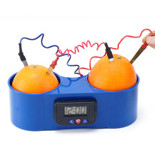 水果土豆发电时钟儿童科学实验器材DIY科技小制作幼儿园玩教具
