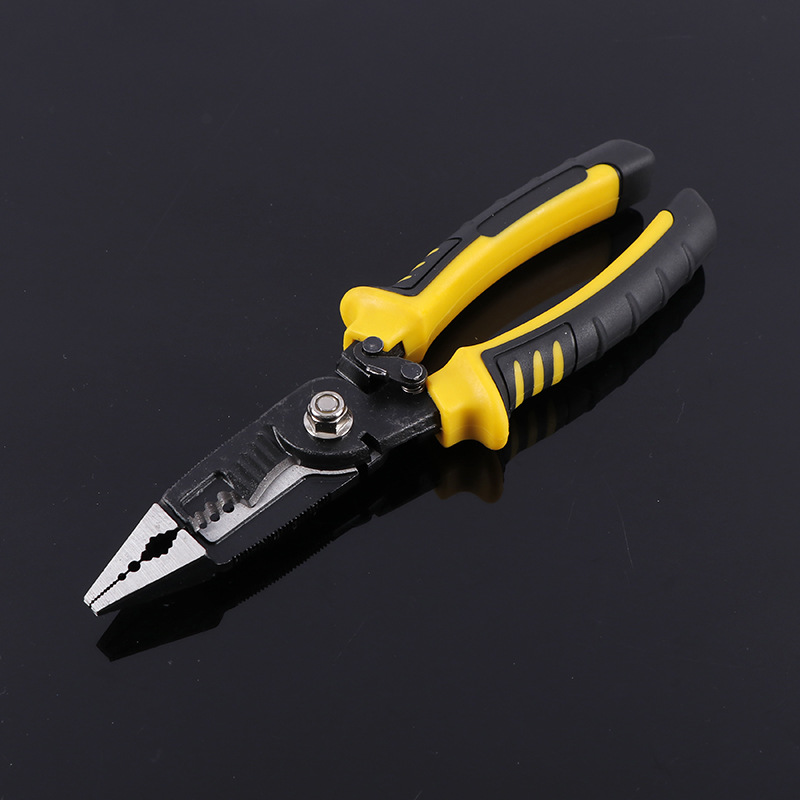 多用工业线槽钳 电工铬钒钢电工钳 电线修理用铬钒钢钳子多色可选
