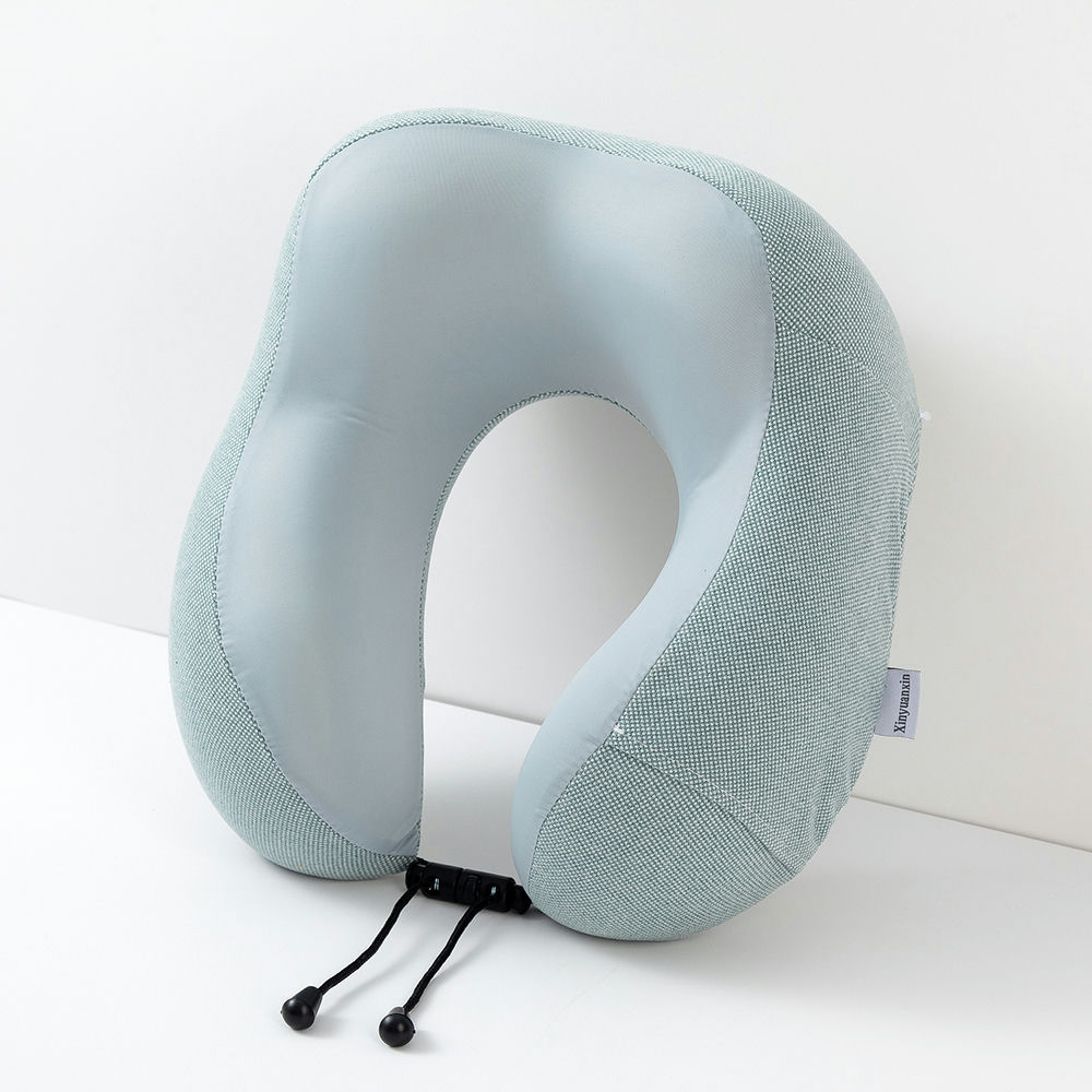 Portable U-Shaped Neck Nap Aircraft Car Memory Foam Neck Pillow Travel Neck Support Pillow Cervical Spine U-Shape Pillow