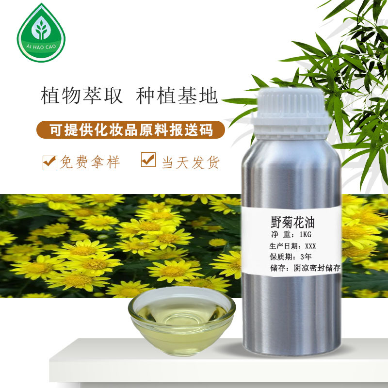 厂家供应野菊花油单方精油美容院芳疗按摩精油量大优惠