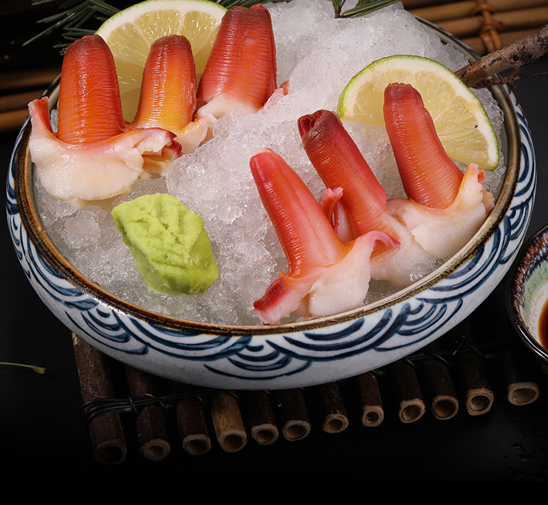 北极兰花蚌 刺身冰山蚌 日料寿司食材 1kg盒装 冷冻海鲜批发