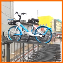 北京双层立体自行车停车架租赁  立体自行车停车位 自行车停车架