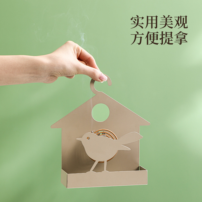 铁艺创意家用蚊香架蚊香盒蚊香盘檀香架子蚊香炉接灰盘蚊香支架