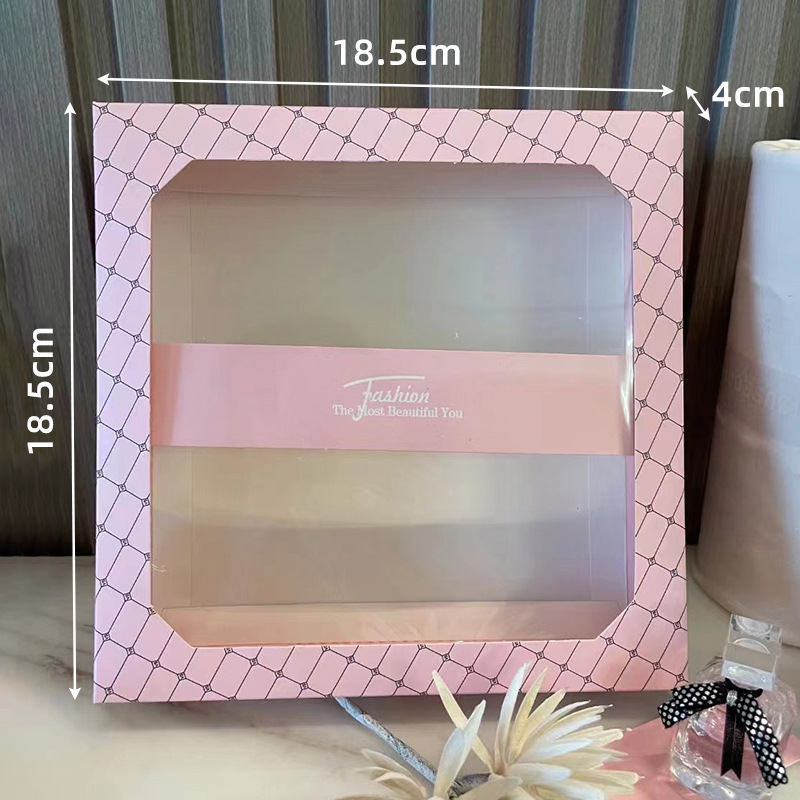 New Creative Translucent Underwear Gift Box Underwear Underwear Aircraft Box Simple and Elegant Shorts Packing Box in Stock